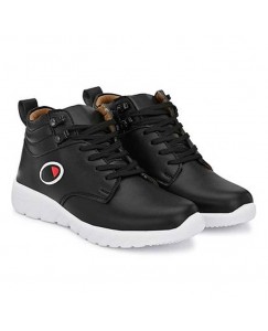 Black long leather style Trendy shoes for Men and Boys